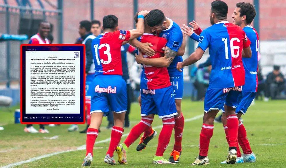Mannucci consiguió su primera victoria de visita en la Liga 1 2024 ante Sport Boys. Foto: composición LR/Carlos A. Mannucci/X