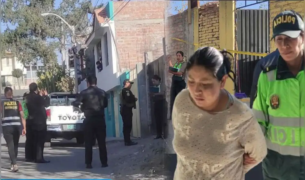 Arequipa. Muerte de recién nacida es investigada por detectives de la Divincri. Foto: composición LR/Claudia Beltrán/EPA/CID