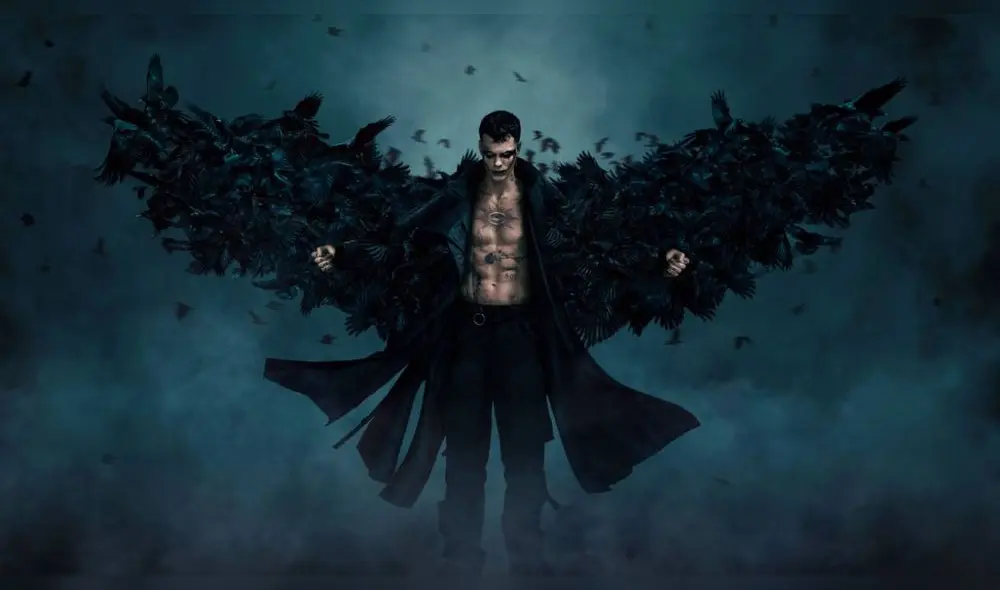 Bill Skarsgård, protagonista de 'El Cuervo (The Crow), dirigida por Rupert Sanders. Cinta ya está en la cartelera peruana. Foto: difusión Bill Skarsgård, protagonista de 'El Cuervo (The Crow), dirigida por Rupert Sanders. Cinta ya está en la cartelera peruana. Foto: difusión