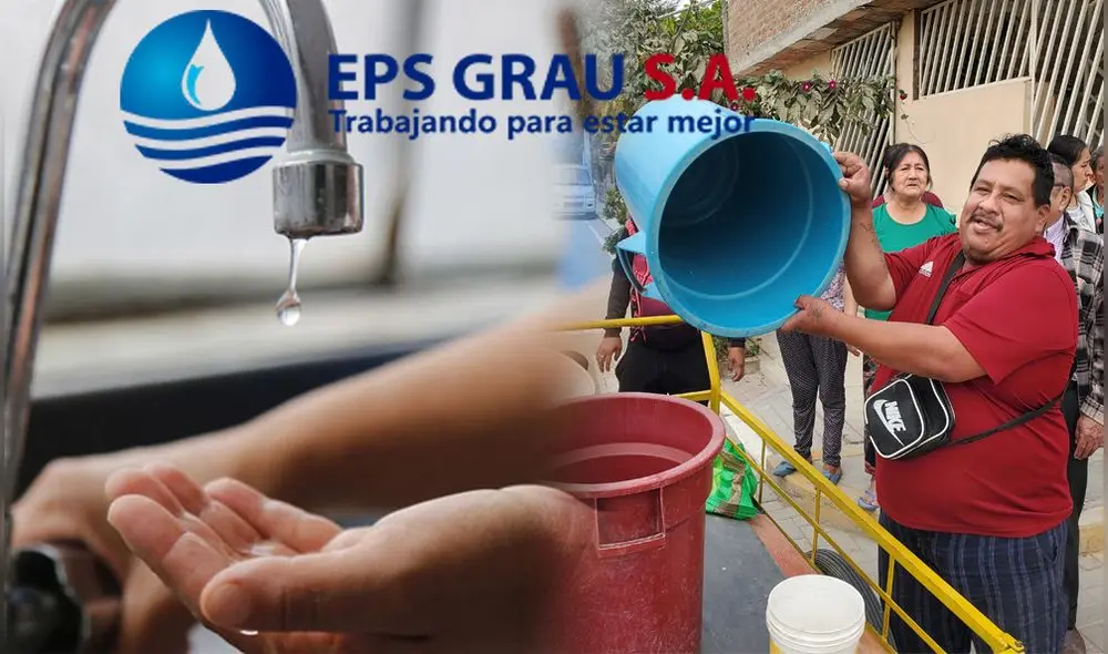 EPS Grau. Corte de agua en Piura afectará a miles de ciudadanos por cierre de canales. Foto: composición LR/Claudia Beltrán/Almendra Ruesta