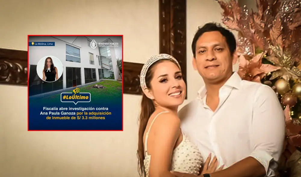 Ana Paula Ganoza y Luis Valdez. Foto: composición La República