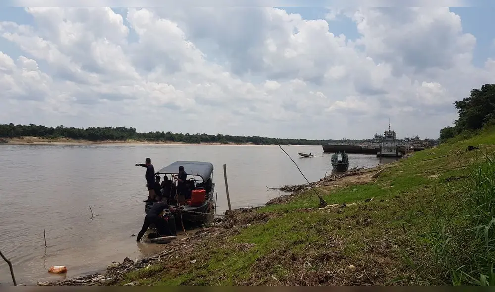 Padre e hijo se perdieron en el río Nanay, en Iquitos. Foto: Yazmín Araujo - LR