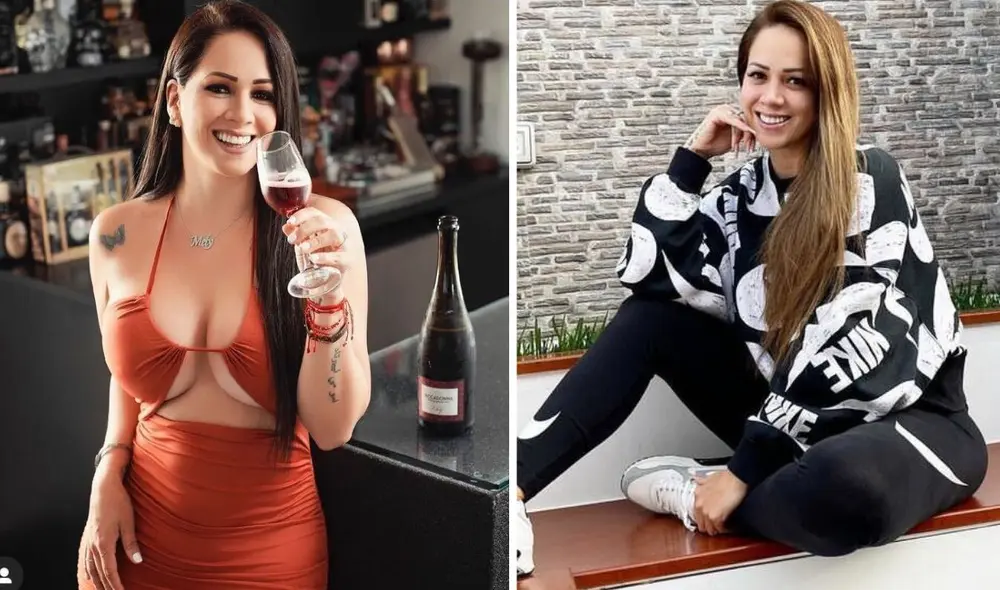 Melissa Klug y la verdad detrás de su nombre. Foto: composición LR/ Melissa Klug / Instagram