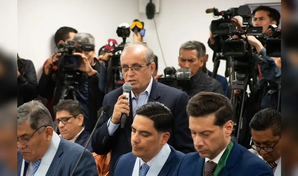 Según tesis fiscal, la presunta organización criminal liderada por Nicanor Boluarte habría tenido interferencia del Ejecutivo. | Foto: Poder Judicial.