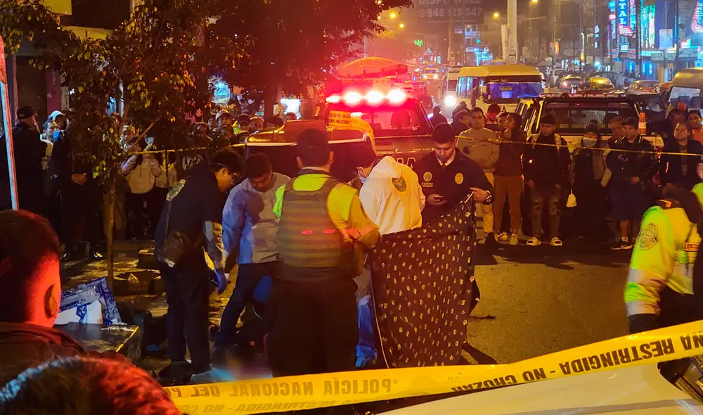 El asesinato ocurrió a la altura del paradero 1 de Huáscar. Foto: Cristina Gálvez/La República