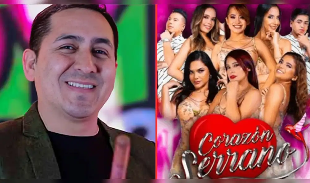 Edwin Guerrero Neira, director musical y fundador de Corazón Serrano. Foto: composición LR/difusión/