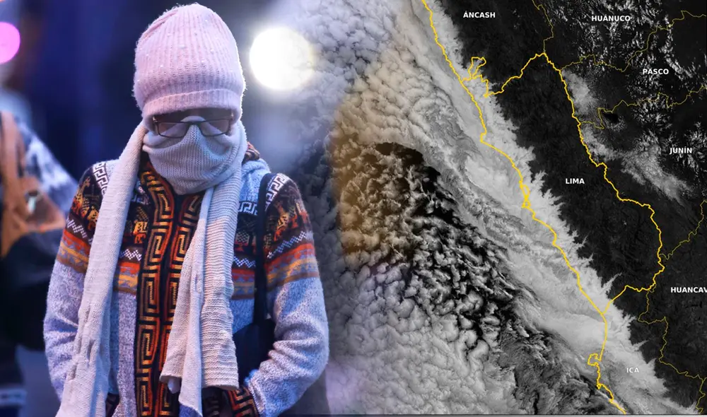 La magnitud del Anticiclón del Pacífico Sur se ha intensificado en los últimos días. Foto: composición LR/Senamhi