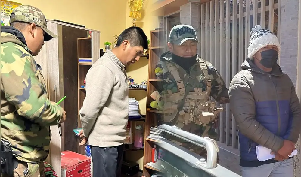 Agentes de la Policía que laboran en Puno fueron capturados por apropiarse de droga de narcotraficantes. Foto: composición LR/PNP/Cinthia Álvarez