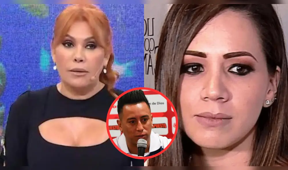Magaly Medina envía un mensaje contundente tras no poder revelar las conversaciones entre Melissa Klug y el futbolista peruano. Foto: composición LR/difusión/Magaly TV, la firme