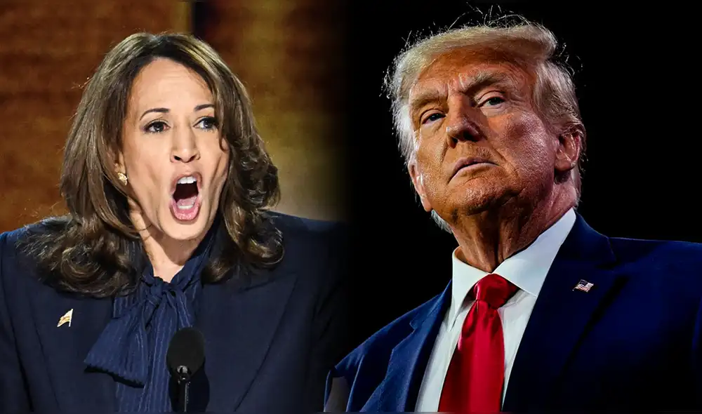 Nueva candidata demócrata responde a las críticas de su adversario, Donald Trump. Foto: Composición LR | AFP | CNN Nueva candidata demócrata responde a las críticas de su adversario, Donald Trump. Foto: Composición LR | AFP | CNN