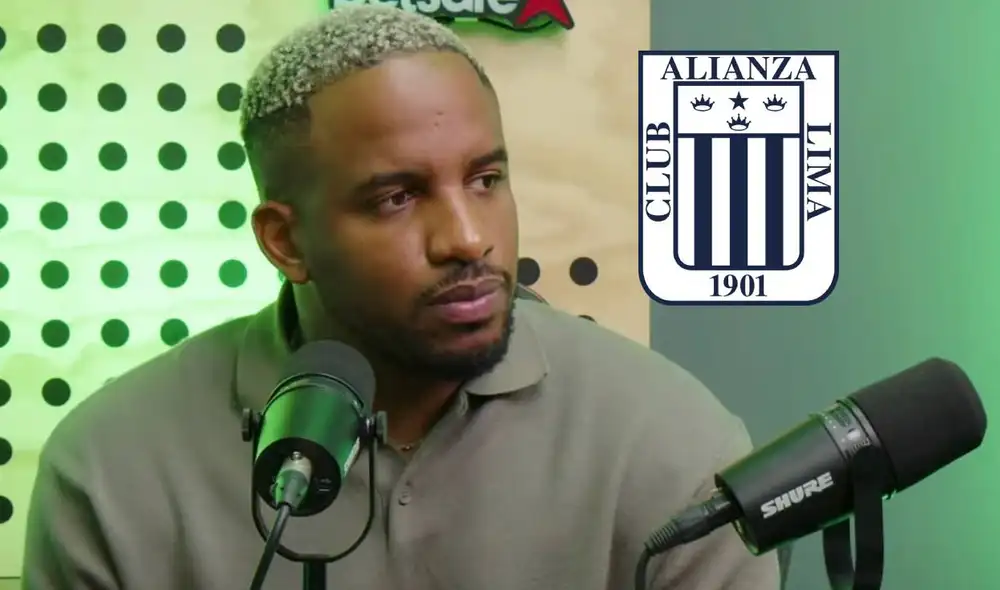 Jefferson Farfán se formó en las divisiones menores de Alianza Lima. Foto: composición LR/captura de 'Sin Cassette'