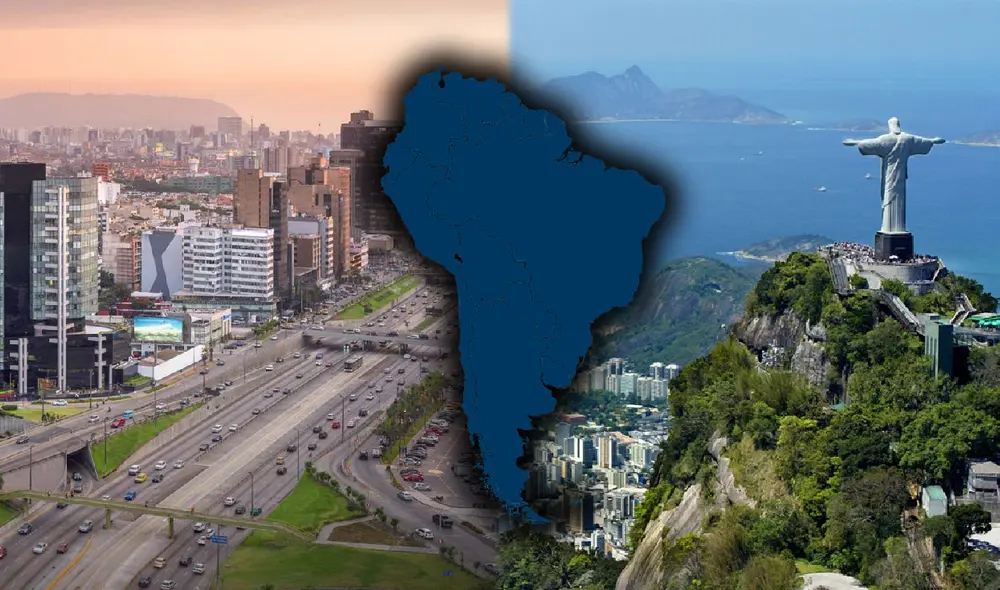 Además de Argentina, los siguientes países con el costo de vida más alto de Sudamérica son Brasil y Perú. Foto: Composición LR / Perú Travel / Viajes Vuela