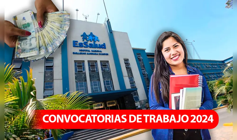 EsSalud solicita practicantes. Foto: composición LR/difusión.