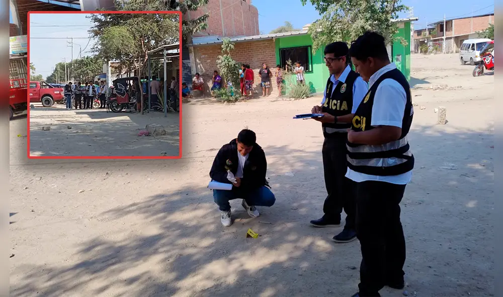 Víctima fue asesinado cuando sde encontraba con su esposa e hijo. Foto: composición LR/Almendra Ruesta