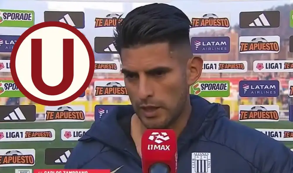 Carlos Zambrano fue elegido como una de las figuras del triunfo de Alianza Lima en Andahuaylas. Foto: captura/L1 Max Carlos Zambrano fue elegido como una de las figuras del triunfo de Alianza Lima en Andahuaylas. Foto: captura/L1 Max