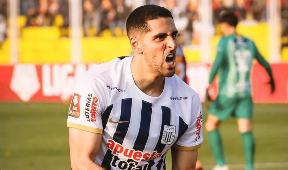 Alianza Lima venció a Los Chankas en Andahuaylas con gol de Pablo Sabbag. Foto: Liga 1