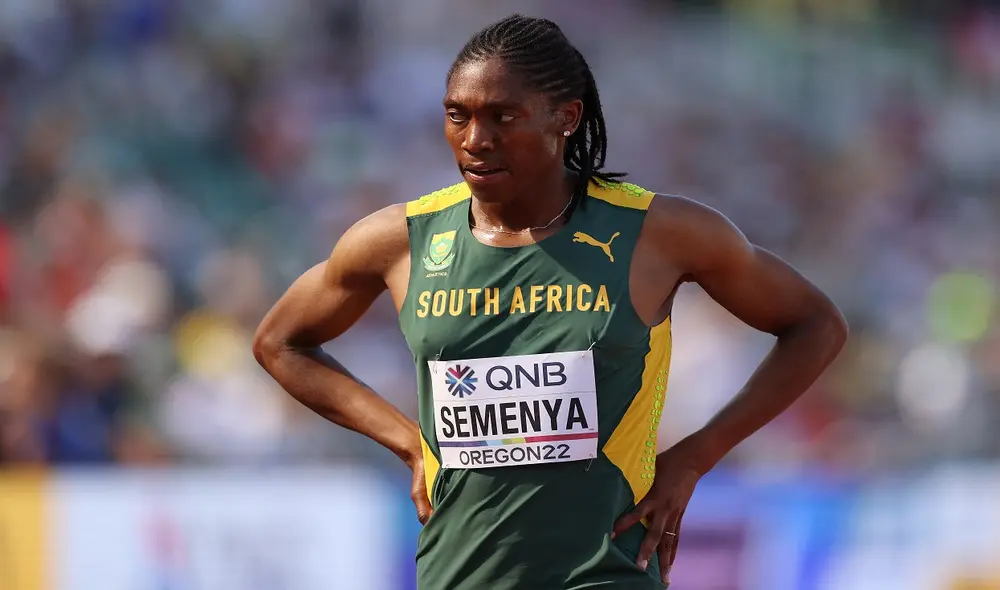 Con Caster Semenya empezaron las pruebas de testosterona en competencias femeninas. Fotografía: AFP