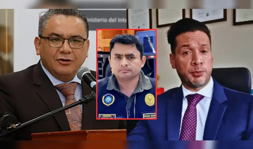 Según Mejía, la denuncia no es una coincidencia sino un esfuerzo coordinado para retirar a Izquierdo de la PNP. | Foto: Composición La República / Canal N / Tv Perú. Según Mejía, la denuncia no es una coincidencia sino un esfuerzo coordinado para retirar a Izquierdo de la PNP. | Foto: Composición La República / Canal N / Tv Perú.