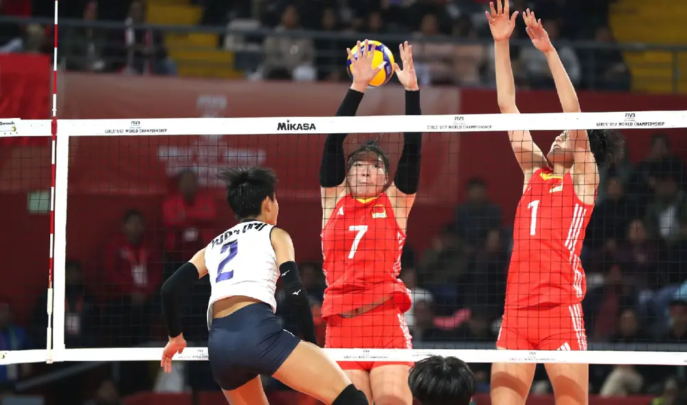China solo perdió un set en todo el Mundial Sub-17 de Vóley. Foto: Andina