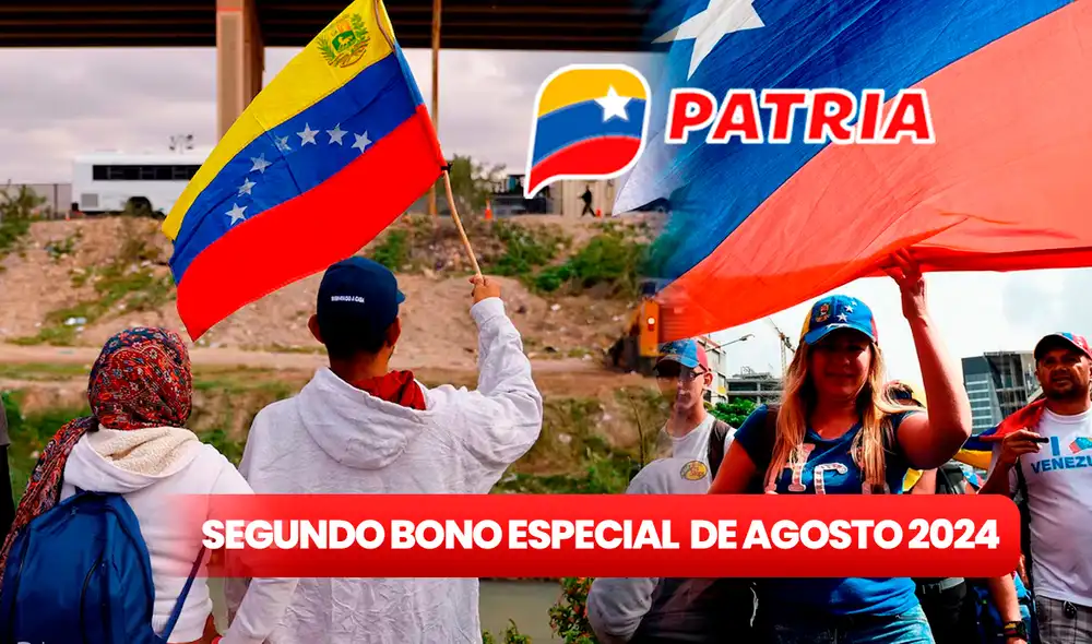 Revisa las últimas noticias del Segundo Bono Especial de agosto 2024. Foto: composiciónLR/Patria. Revisa las últimas noticias del Segundo Bono Especial de agosto 2024. Foto: composiciónLR/Patria.