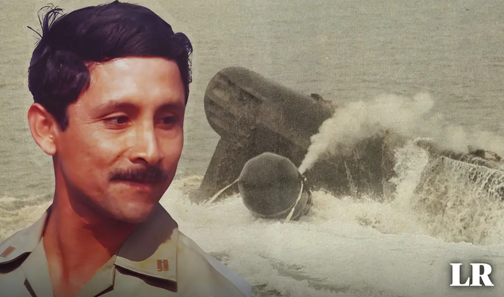 El capitán Daniel Nieva Rodríguez salvó a la tripulación del Pacocha, sacrificando su vida. Foto: composición LR/Archivo Histórico y Biblioteca Central de Marina.