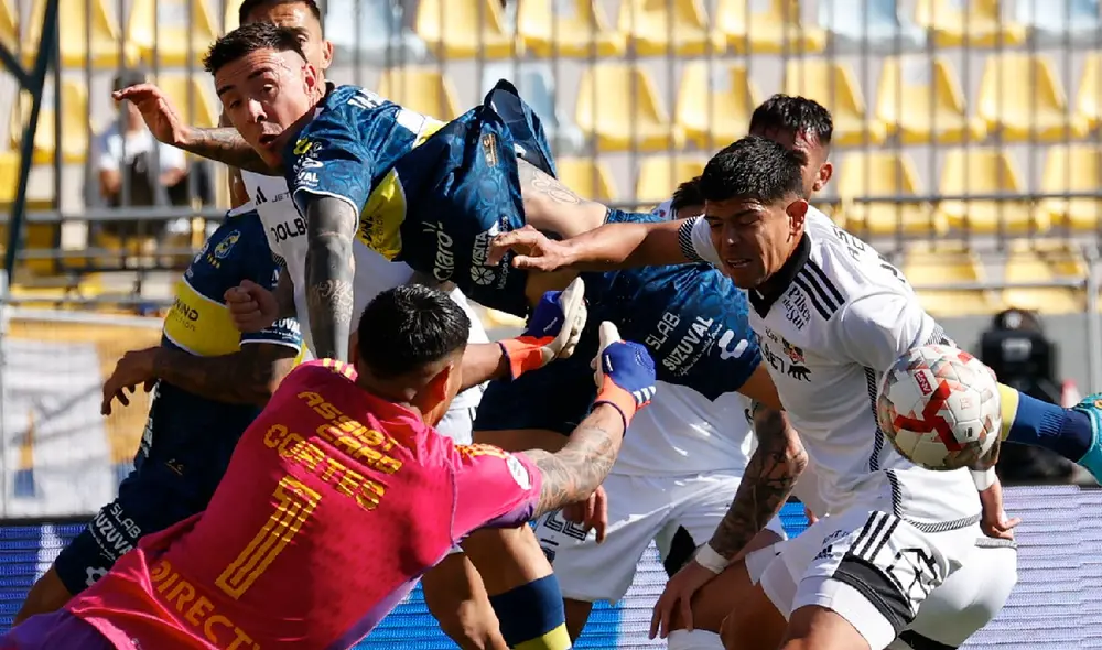 Colo Colo le ganó tres veces a Everton este año. Foto: TNT Sports Chile
