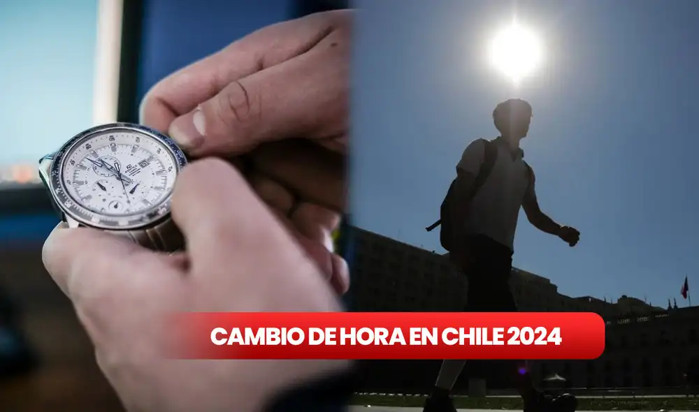 La población en la mayor parte del territorio chileno deberá adelantar sus relojes una hora. Foto: composición LR / Agencia Uno / Chilevisión