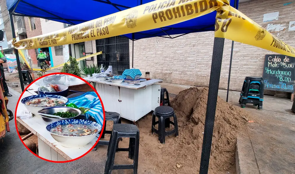 Ricardo Lavado tenía entre dos a tres años vendiendo caldo de mote a cinco soles. Foto: Fiorella Alvarado/LR