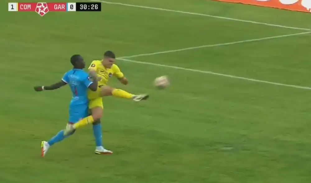 Gonzáles Zela es titular en Comerciantes Unidos en esta temporada. Foto: captura de L1 Max.