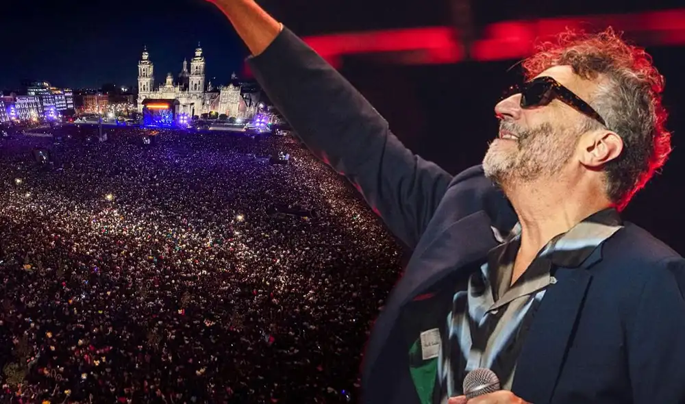 El concierto de Fito Páez en el Zócalo será el primero de tres que el artista dará este mes de septiembre en México. Foto: composición LR / Jefatura CDMX / fitopaezmusica / Instagram