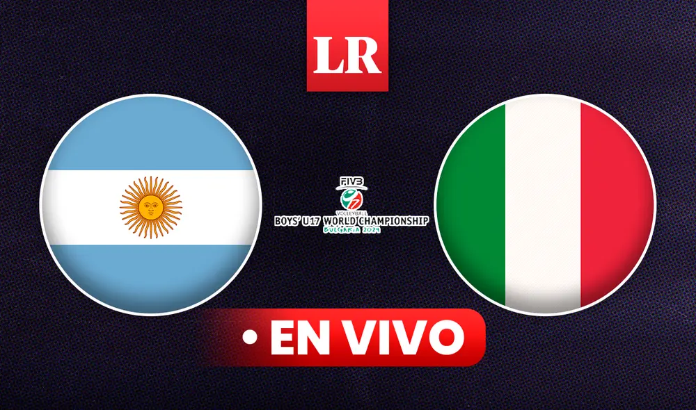 Argentina vs. Italia jugarán en Sofía, Bulgaria, por el grupo C del Mundial de Vóley U17 2024. Foto: composición LR Argentina vs. Italia jugarán en Sofía, Bulgaria, por el grupo C del Mundial de Vóley U17 2024. Foto: composición LR