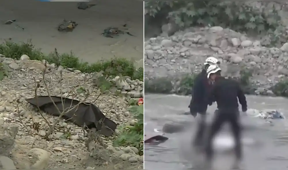 Hasta el momento se desconoce la identidad de la víctima. Foto: Captura América Noticias