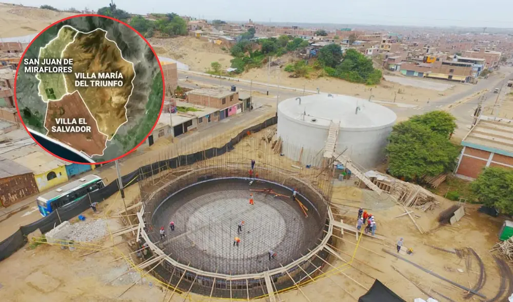 El proyecto 'Nueva Rinconada' se presenta como la mayor iniciativa de infraestructura en saneamiento y abastecimiento hídrico emprendida en el Perú. Foto: composición LR/captura Latina Noticias/ Construcción y Vivienda