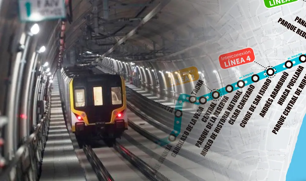 La Línea 3 del Metro de Lima está conformado por 28 estaciones. Foto: composición LR/ATU