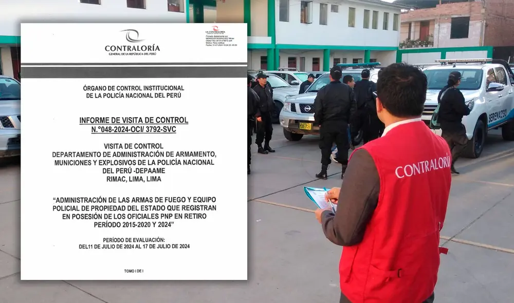 OCI de la Policía Nacional del Perú también advirtió que 119 oficiales en situación de retiro no entregaron vehículos y 35 de ellos ya fallecieron. Foto: composición LR/Contraloría