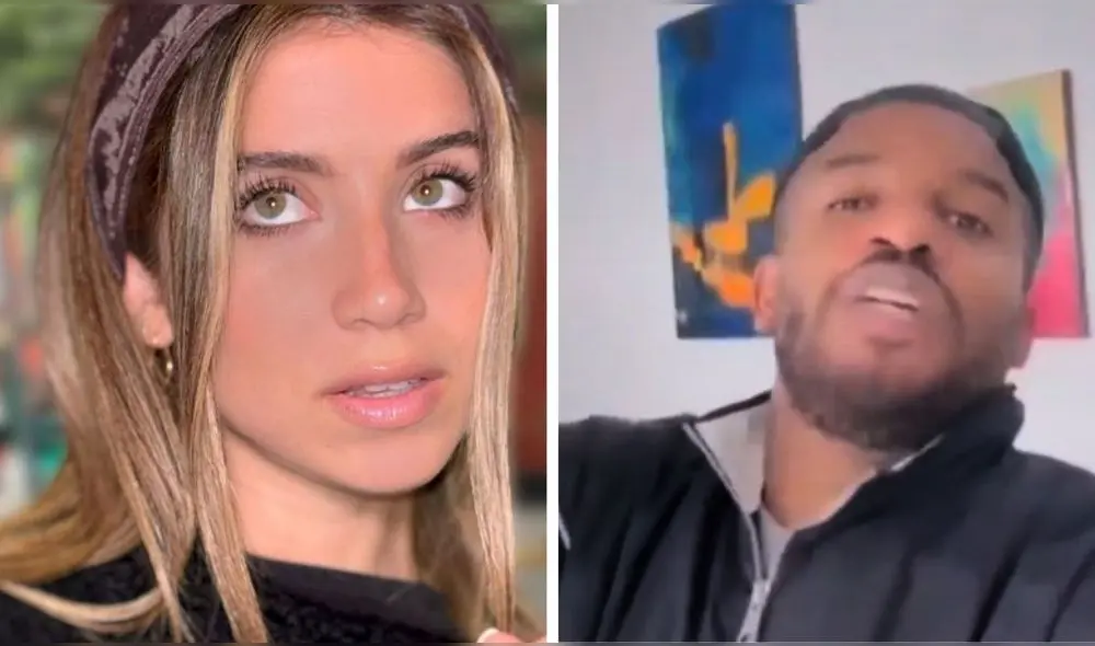 Jefferson Farfán saluda equipo de Karime Scander. Foto: composición LR/ Karime Scander/ Instagram/ América TV