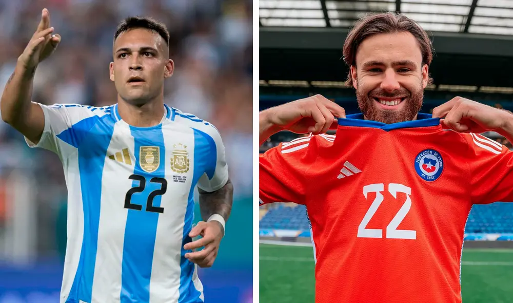 Argentina vs. Chile es uno de los partidos más atractivos de la fecha 7 de las Eliminatorias 2026. Foto: composición LR/Instagram/Argentina/Chile