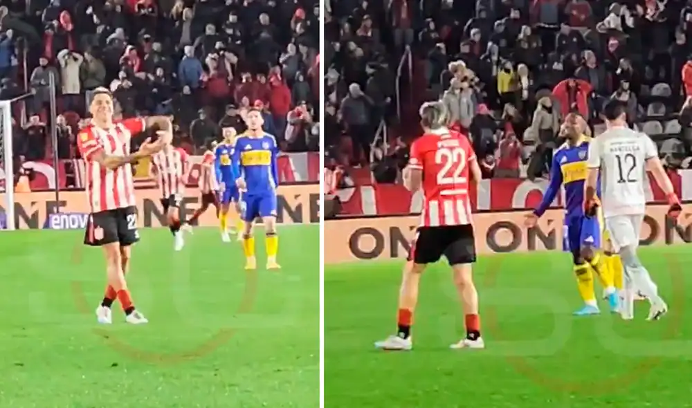 Luis Advíncula en uno de los capitanes de Boca Juniors. Foto: composición LR/ESPN