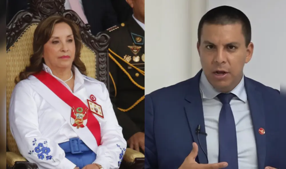 El abogado de Boluarte puso en tela de juicio los audios presentados por el Capitan PNP Junior Izquierdo.| Composición: Carlos Contreras / LP / La República.