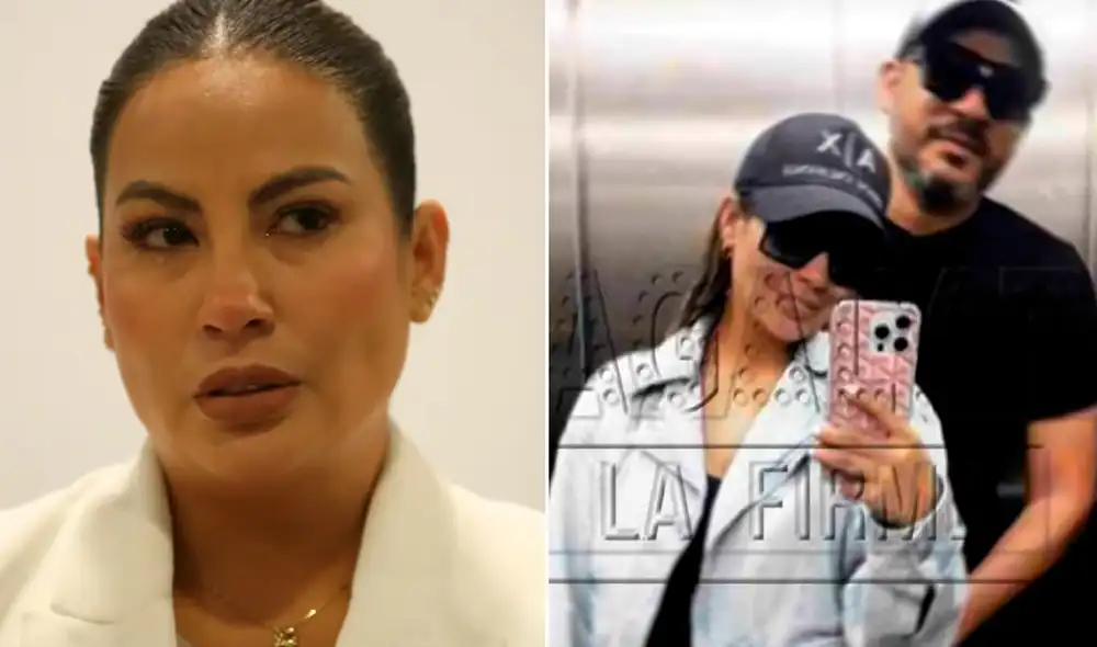 Pamela López ha sido vinculado recientemente a un misterioso hombre. Foto: Composición LR/Captura/ATV