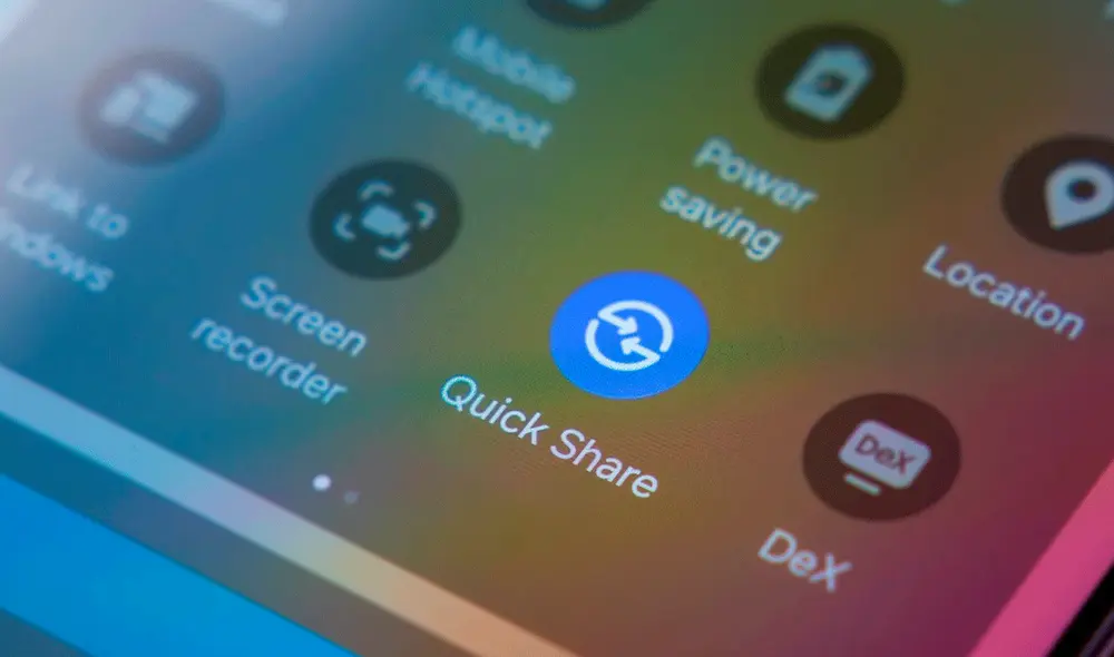 La opción Quick Share está disponible en los celulares Samsung y otras marcas. Foto: NextPit