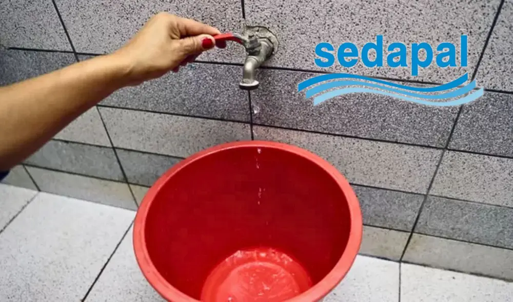 Corte de agua en cuatro distritos de Lima a partir del miércoles 28 de agosto. Foto: difusión