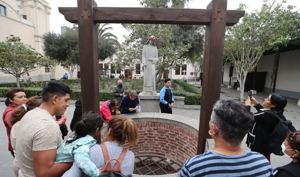 Santa Rosa de Lima fue canonizada en 1671, convirtiéndose en la primera santa de América. Foto: Andina