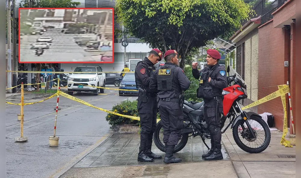 Sicariato en San Miguel. Foto: composición LR/ difusión.