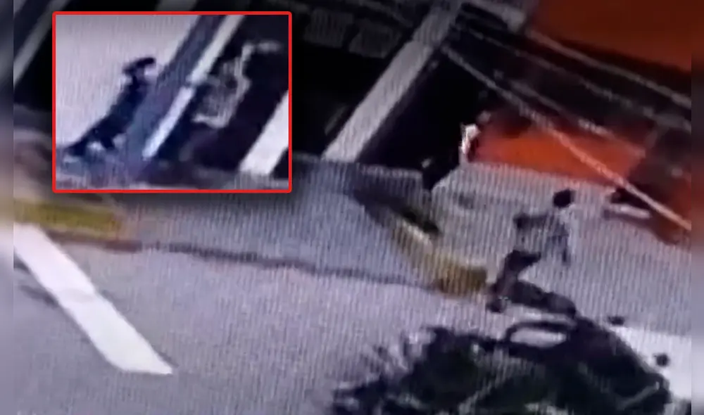 Mujer fue agredida por persona con alteraciones mentales. Foto: composición/difusión