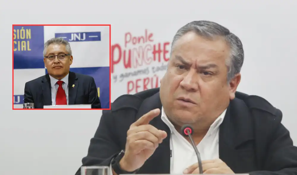 Adrianzén Olaya cuestionó las expresiones del fiscal de la Nación interino, Juan Carlos Villena. Foto: composición LR.