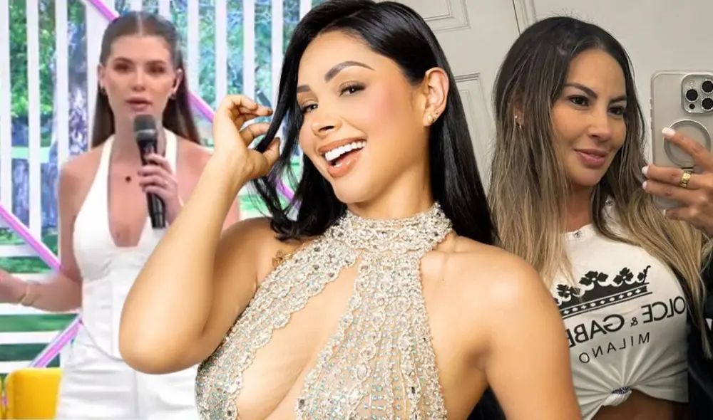 Brunella Horna se pronunció luego de que se revelara que Pamela López era amiga de la pareja de su nuevo saliente. Foto: composición LR/Instagram Pamela Franco/captura/Instagram Pamela López