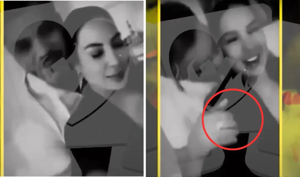 Pamela López y Luis Fernando Rodríguez tienen video juntos, pese a haberse negado. Foto: composición LR/ Amor y fuego.