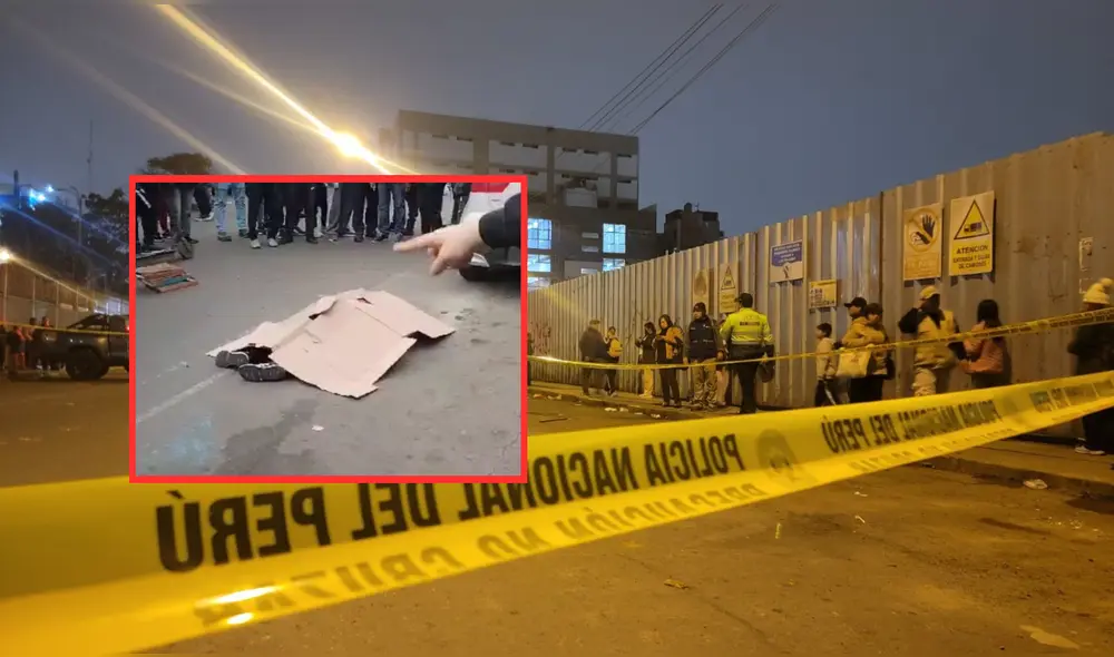 Policía llegó para acordonar la zona donde ocurrió el asesinato. Foto: Marcia Chahua - LR Policía llegó para acordonar la zona donde ocurrió el asesinato. Foto: Marcia Chahua - LR