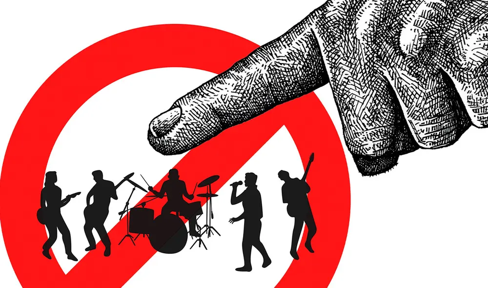 Esta censura no solo afecta a los artistas, sino también a la cultura y a la identidad de las naciones. Foto: composición LR/Vecteezy/WordPress Esta censura no solo afecta a los artistas, sino también a la cultura y a la identidad de las naciones. Foto: composición LR/Vecteezy/WordPress